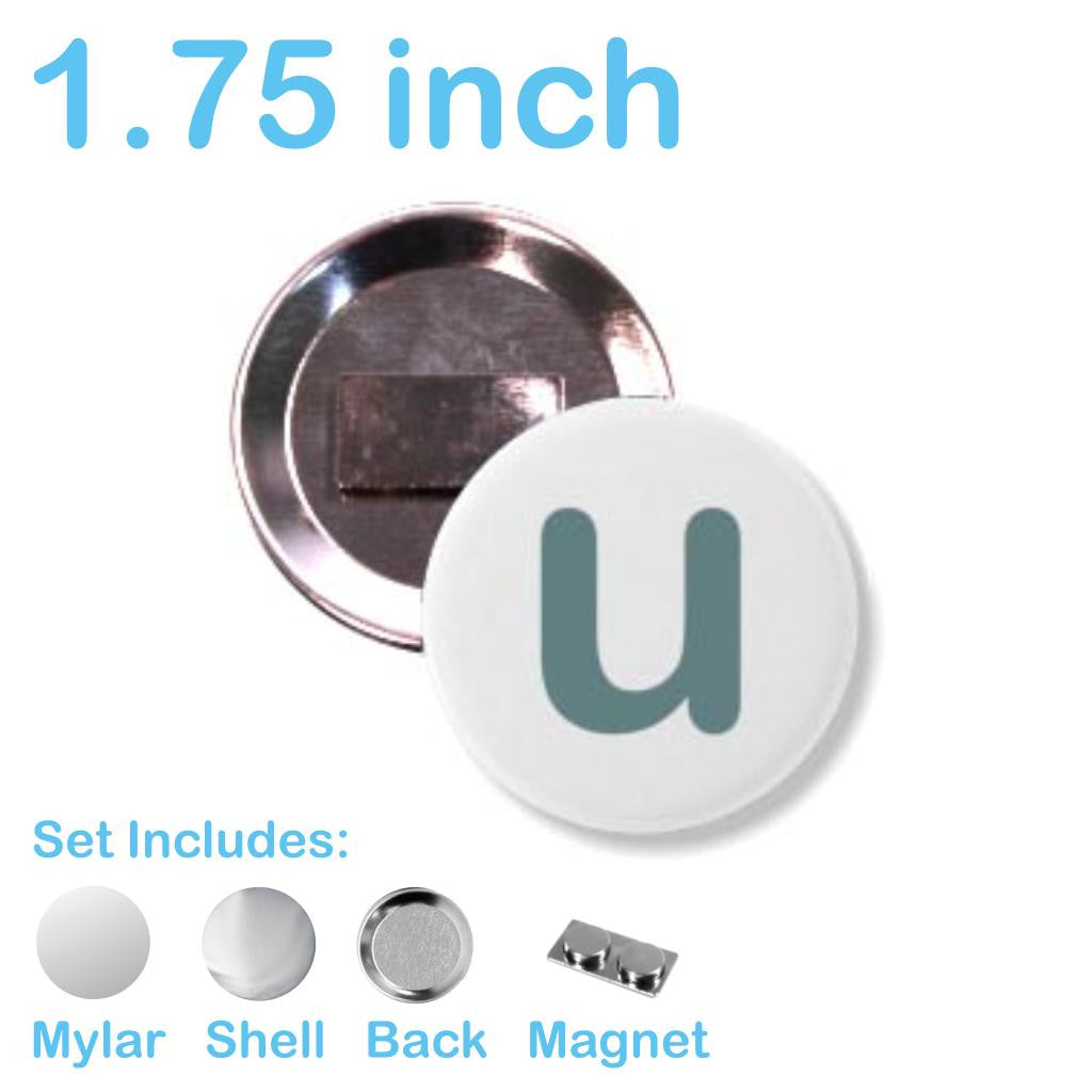 Clothing/Shirt Magnet Button Parts 1.75 Inch / 25 - Button Parts - 5