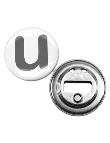 Magnetic Bottle Cap Opener Button Parts