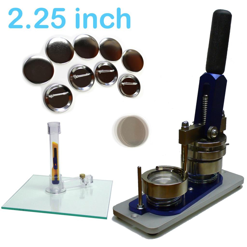 Rental - Button Maker Starter Kit 2.25 Inch ($79.95 + $205 Deposit) - Starter Kits - 21