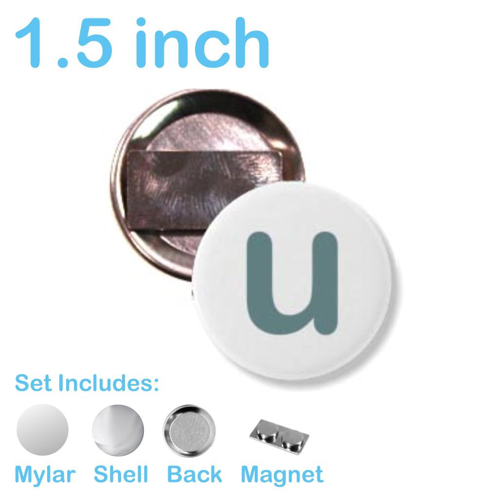 Clothing/Shirt Magnet Button Parts 1.5 Inch / 25 - Button Parts - 4