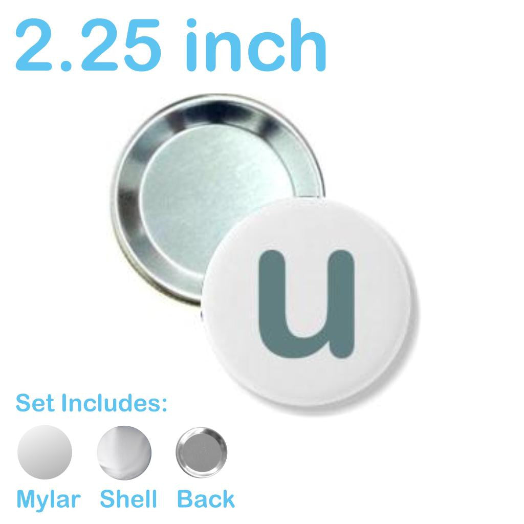 Nothing on Back Button Parts 2.25 Inch / 50 - Button Parts - 6